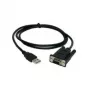 Kabel USB - RS-232 EXSYS EX-1301-2F 1.8m czarny