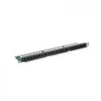 ROLINE 48,30cm (19)-Keystone-Module Carrier, 24P., Unshielded, Czarny (26.11.0357)