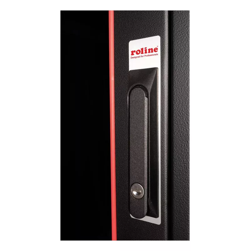 ROLINE Pro - Cabinet Szafa sieciowa - z drzwiami szklanymi 600 x 600 mm (S x G)