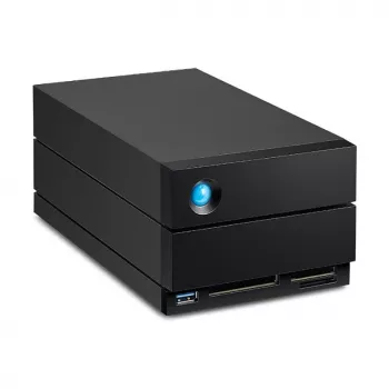 LaCie 2big Dock v2 60 TB stacjonarna macierz dyskowa, 2-zatokowy magazyn HDD