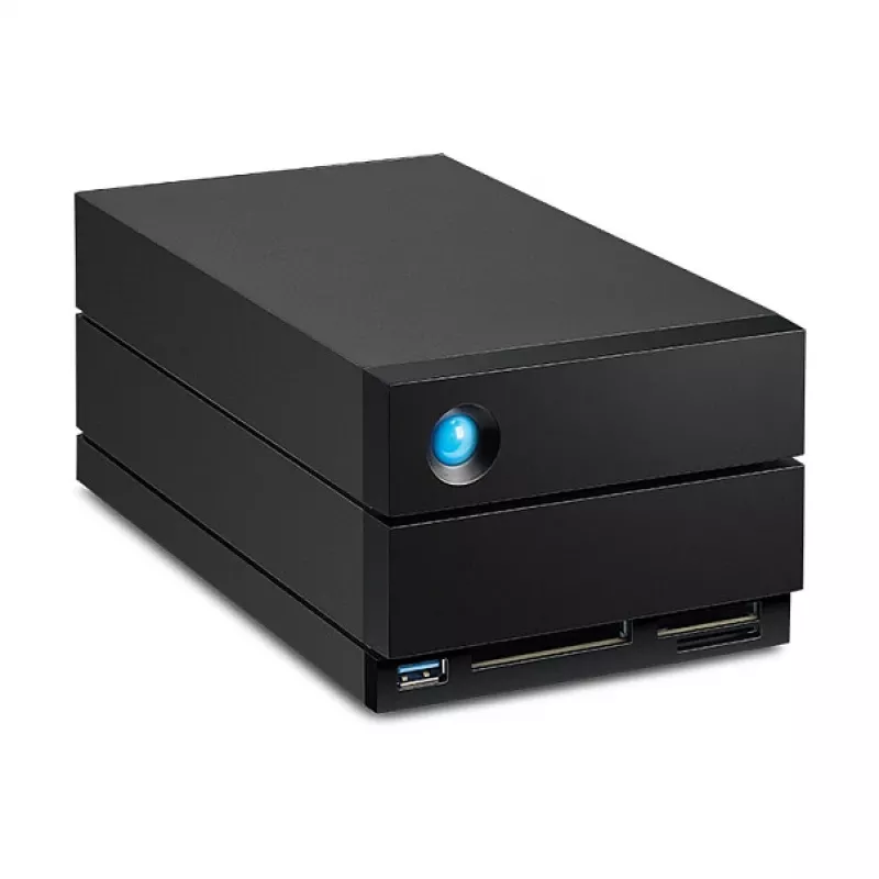 LaCie 2big Dock v2 60 TB stacjonarna macierz dyskowa, 2-zatokowy magazyn HDD