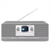TechniSat DIGITRADIO 372 CD BT kuchenny analogowy i cyfrowy Antracyt, Srebrny