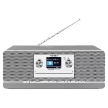 TechniSat DIGITRADIO 372 CD BT kuchenny analogowy i cyfrowy Antracyt, Srebrny
