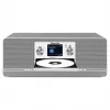 TechniSat DIGITRADIO 372 CD BT kuchenny analogowy i cyfrowy Antracyt, Srebrny