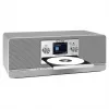 TechniSat DIGITRADIO 372 CD BT kuchenny analogowy i cyfrowy Antracyt, Srebrny