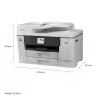 Wielofunkcyjna Drukarka Atramentowa Brother MFC-J6960DW — A3, 1200 x 4800 dpi, 31 stron/min, Wi‑Fi, Ethernet, Dupleks
