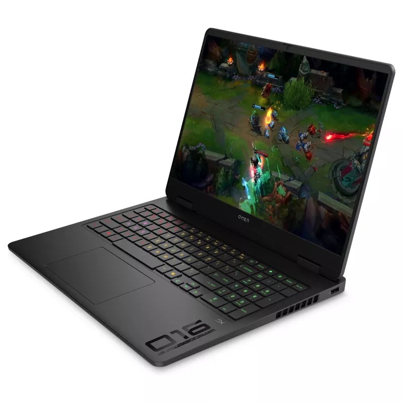 HP OMEN 16-am0170ng Laptop do gier – 16 WUXGA 144Hz, Core i7-14650HX, RTX 5060, 16 GB RAM, układ DE, Windows 11 (BZ8K5EA#ABD)