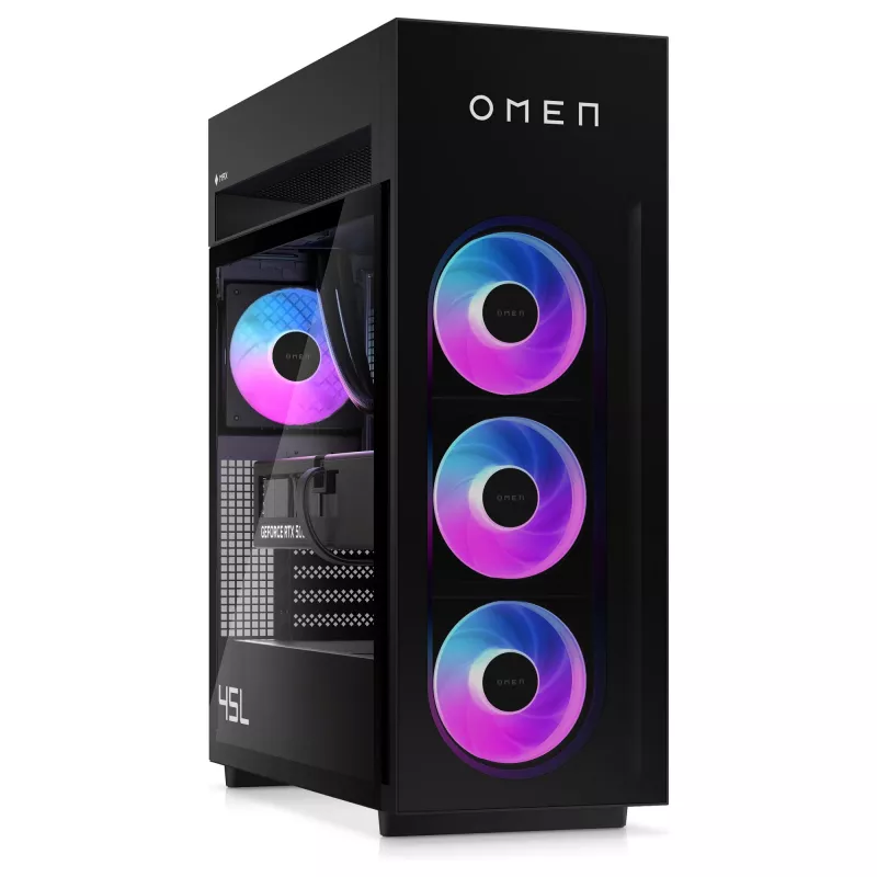 Komputer stacjonarny HP OMEN GT23-0190ng AMD Ryzen 7 9800X3D, 64 GB RAM, 2 TB SSD, NVIDIA RTX 5090, Windows 11 (D0DD0EA#ABD)