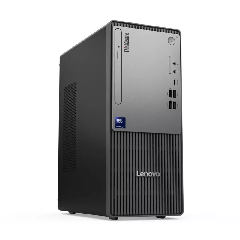 Komputer stacjonarny Lenovo ThinkCentre Neo 50t G6 Tower — Intel Ultra 5 225, 16 GB RAM, 512 GB SSD, DVD, Windows 11 Pro