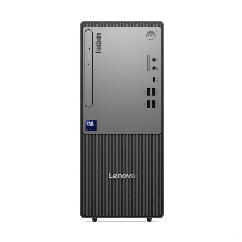 Komputer stacjonarny Lenovo ThinkCentre Neo 50t G6 Tower — Intel Ultra 5 225, 16 GB RAM, 512 GB SSD, DVD, Windows 11 Pro