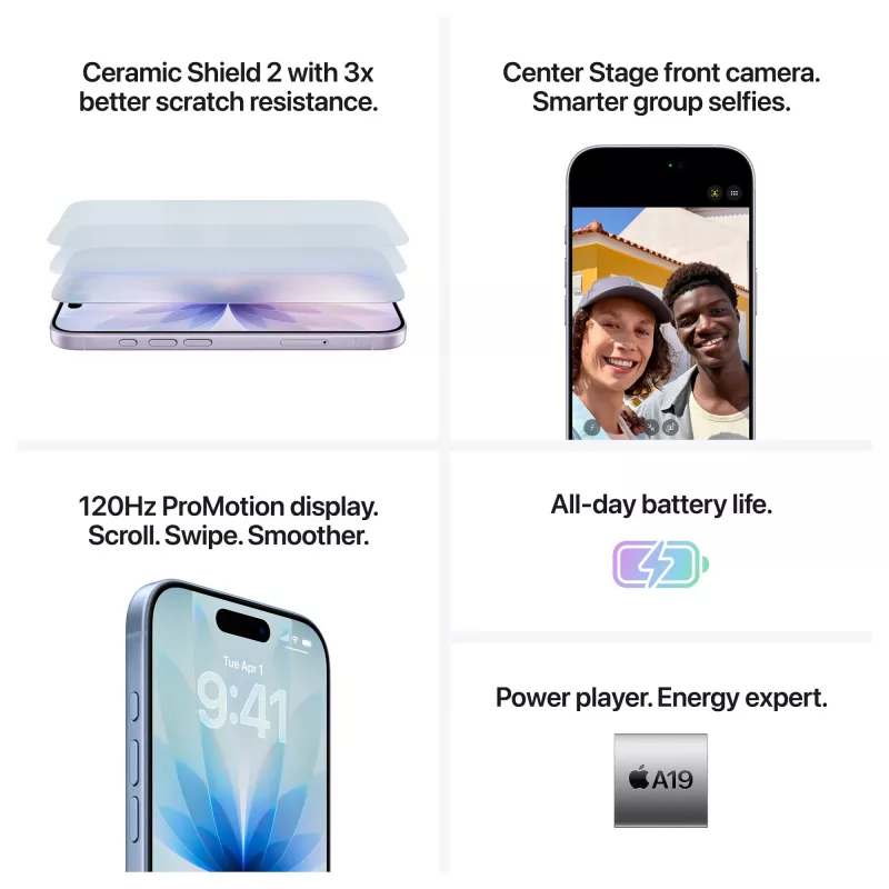 Apple iPhone 17 Czarny - Smartfon - Smartfon - 256 GB