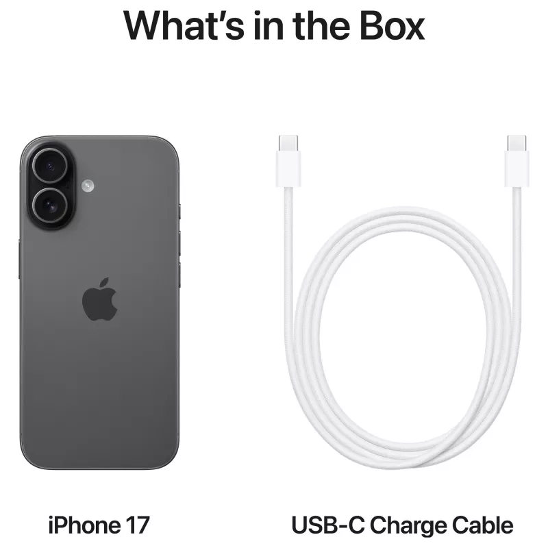 Apple iPhone 17 Czarny - Smartfon - Smartfon - 256 GB