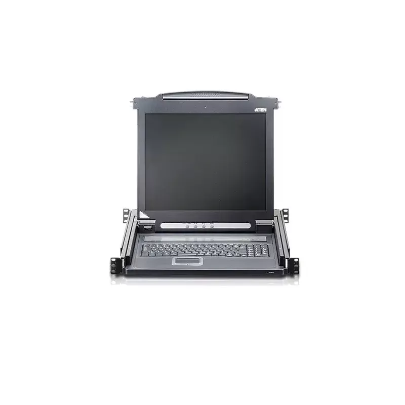 Przełącznik KVM ATEN CL1000M do montażu w szafie rack, czarny