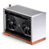 Jonsbo T9 Czarny PC-Enclosure Mini-Enclosure ITX PCIe 5.0 riser kabel - czarny (T9 Czarny PCIE 5.0)