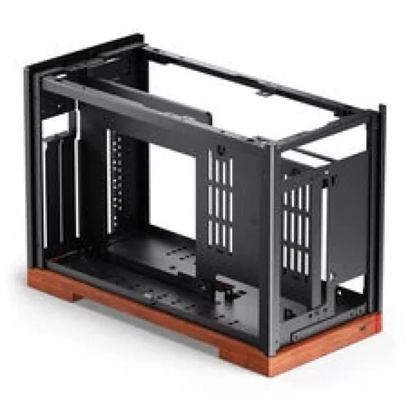 Jonsbo T9 srebrny PCIe 5.0 - Obudowa PC Mini ITX z riserem PCIe 5.0, czarna