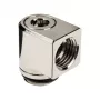 EK Water Blocks EK-Torque Micro Adapter 90 stopni G1/4 cala AG na G1/4 cala IG - Obrotowy, nikiel