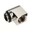 EK Water Blocks EK-Torque Micro Adapter 90 stopni G1/4 cala AG na G1/4 cala IG - Obrotowy, nikiel