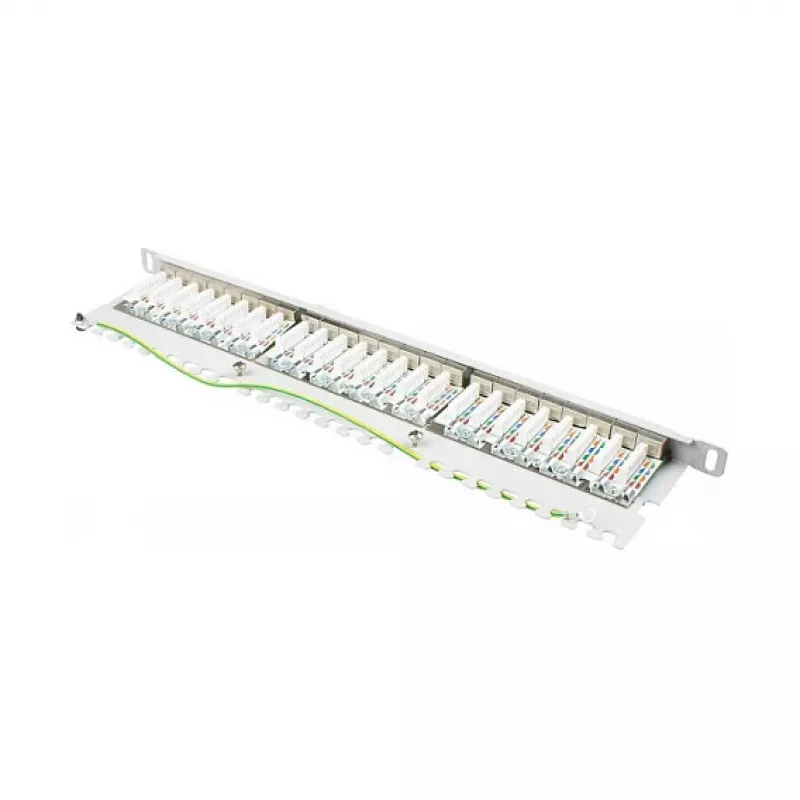 Alcasa GC-N0135 - Gigabit Ethernet - RJ45 - Cat6 - 22/26 - Szary - Stal (GC-N0135)