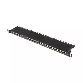 Alcasa GC-N0136 - Gigabit Ethernet - RJ45 - Cat6 - 22/26 - Czarny - Stal (GC-N0136)