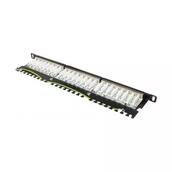 Alcasa GC-N0136 - Gigabit Ethernet - RJ45 - Cat6 - 22/26 - Czarny - Stal (GC-N0136)