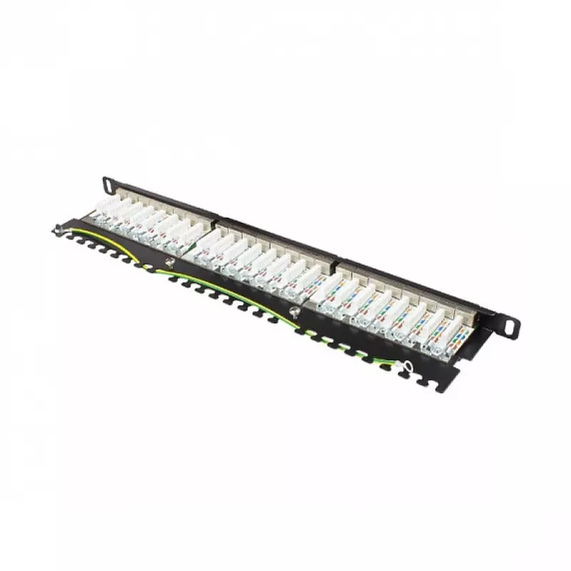 Alcasa GC-N0136 - Gigabit Ethernet - RJ45 - Cat6 - 22/26 - Czarny - Stal (GC-N0136)