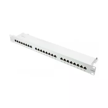 Alcasa GC-N0138 - Gigabit Ethernet - RJ45 - Cat6 - 22/26 - Szary - Stal (GC-N0138)