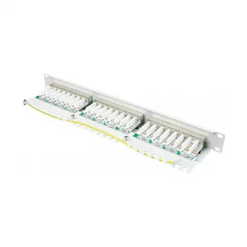 Alcasa GC-N0138 - Gigabit Ethernet - RJ45 - Cat6 - 22/26 - Szary - Stal (GC-N0138)