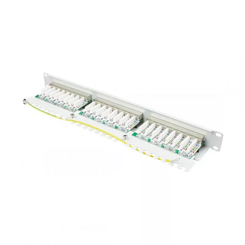 Alcasa GC-N0138 - Gigabit Ethernet - RJ45 - Cat6 - 22/26 - Szary - Stal (GC-N0138)