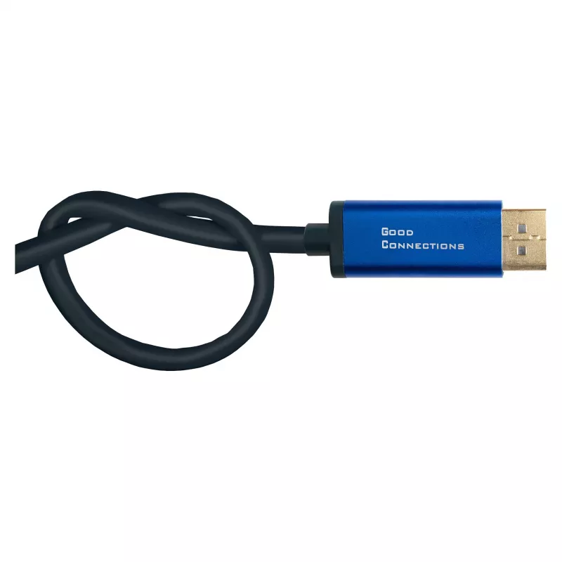 Alcasa 4812-CSF030B Kabel adaptera 3 m USB-C - 3 m - USB Type-C - DisplayPort - Męski - Męski - prosty (4812-CSF030B)