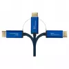 Alcasa 4812-CSF030B Kabel adaptera 3 m USB-C - 3 m - USB Type-C - DisplayPort - Męski - Męski - prosty (4812-CSF030B)