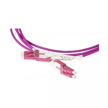 Alcasa LW-U820LC4 Kabel światłowodowy 20 m 2x LC OM4 fioletowy (LW-U820LC4)