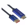 Alcasa 4860-SF010B Kabel-adapter wideo 1 m DisplayPort HDMI Niebieski (4860-SF010B)