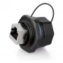 Alcasa IC06-R103 - RJ45 - Czarny - Miedź - Tworzywo sztuczne - Żel krzemionkowy - IP65 - IP67 - -40 - 80 °C (IC06-R103)