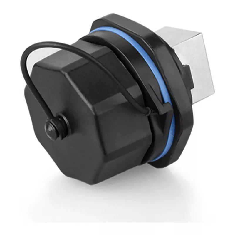 Alcasa IC06-R103 - RJ45 - Czarny - Miedź - Tworzywo sztuczne - Żel krzemionkowy - IP65 - IP67 - -40 - 80 °C (IC06-R103)
