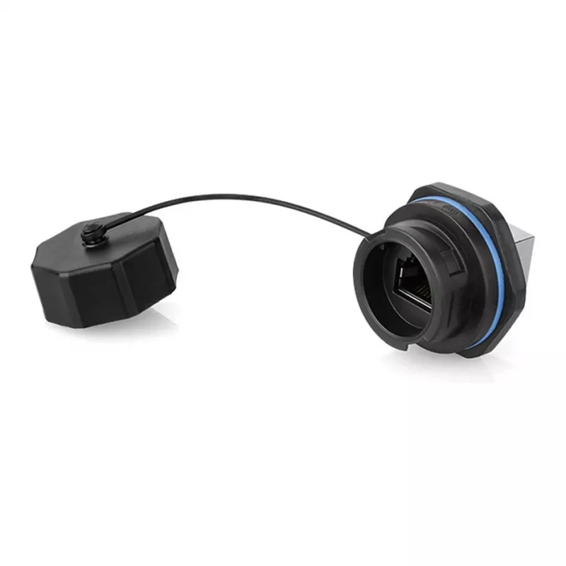 Alcasa IC06-R103 - RJ45 - Czarny - Miedź - Tworzywo sztuczne - Żel krzemionkowy - IP65 - IP67 - -40 - 80 °C (IC06-R103)