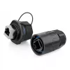 Alcasa IC06-R103 - RJ45 - Czarny - Miedź - Tworzywo sztuczne - Żel krzemionkowy - IP65 - IP67 - -40 - 80 °C (IC06-R103)