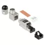 Wtyczka RJ45 kat. 6A, beznarzędziowa / do montażu w terenie, STP ekranowana, metalowa, 5 kierunków, Good (GC-N0165)
