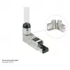Wtyczka RJ45 kat. 6A, beznarzędziowa / do montażu w terenie, STP ekranowana, metalowa, 5 kierunków, Good (GC-N0165)