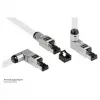 Wtyczka RJ45 kat. 6A, beznarzędziowa / do montażu w terenie, STP ekranowana, metalowa, 5 kierunków, Good (GC-N0165)