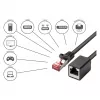 Goodconnections 8063VR-050S Ethernet kabel krosowy Czarny