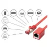 Goodconnections 8063VR-020R Ethernet kabel krosowy czerwony