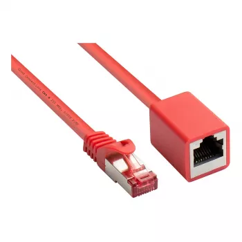 Goodconnections 8063VR-030R Ethernet kabel krosowy czerwony