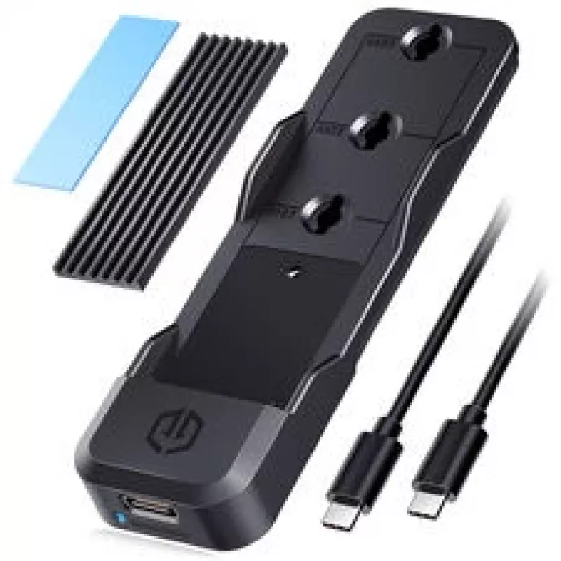Stacja dokująca GrauGear G-M207-10G dla M.2 SSD NVMe/NGFF, bez narzędzi, obsługa jednego modułu M.2