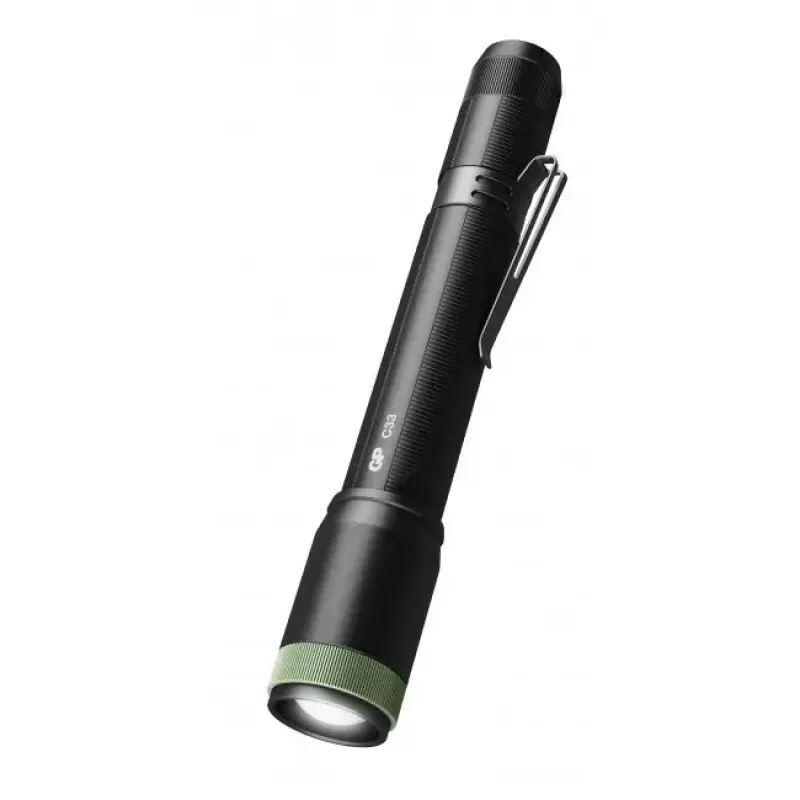Lampa ręczna GP Lighting C33 Czarny Zielony