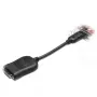 Adapter HP - DVI - DisplayPort (M) na DVI-D (W) - czarny - do Quadro FX 3800 (481409-001, FH973AA)