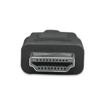 Manhattan - Kabel wideo/audio/sieciowy - HDMI - HDMI, 19-pin (M) - HDMI, 19-pin (M) - 15 m - Ekranowany - (HDMI 1.4) - Czarny (323260)