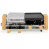 Grill do Raclette Princess 01.162955.01.001 dla 8 Osób Aluminiowy Czarny Szary Drewno