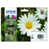 Wielopak tuszy Epson Daisy Multipack 4-kolory 18 Claria Home Ink — Standardowa wydajność, 4 kolory