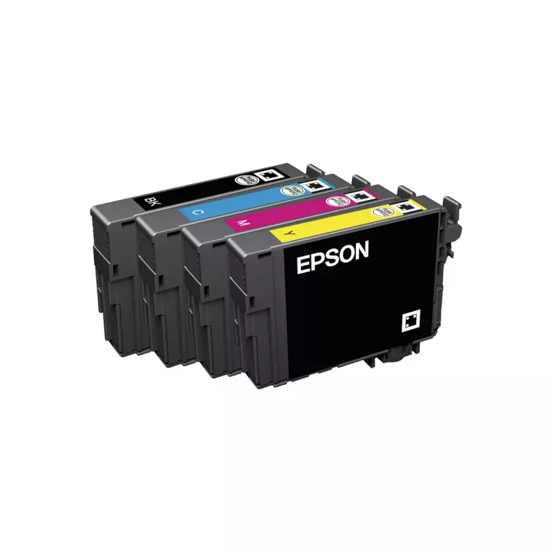 Wielopak tuszy Epson Daisy Multipack 4-kolory 18 Claria Home Ink — Standardowa wydajność, 4 kolory