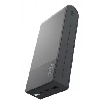 GP Battery GP PowerBank M2+ 20C 20000mAh 2xUSB-C/1xUSB-A czarny LED-Anz. (GPPBM20CGYMSR287)